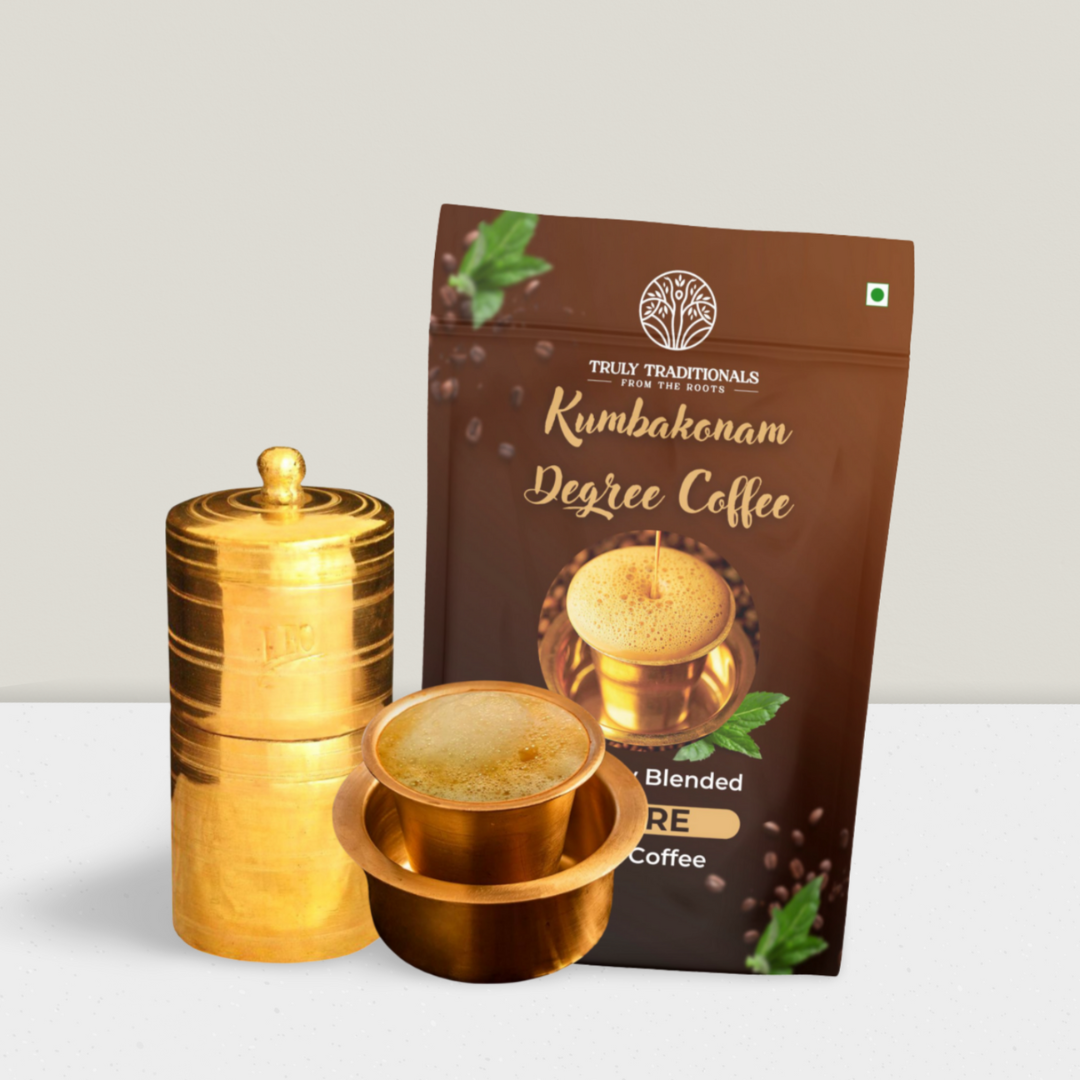 PURE - KUMBAKONAM DEGREE COFFEE - PURE COFFEE - NO CHICORY