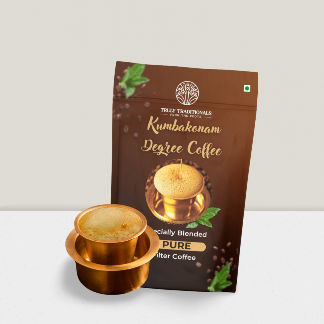PURE - KUMBAKONAM DEGREE COFFEE - PURE COFFEE - NO CHICORY