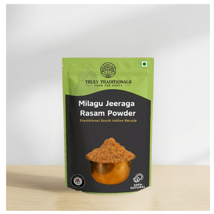 MILAGU JEERAGA RASAM PODI (PEPPER JEERA RASAM POWDER)