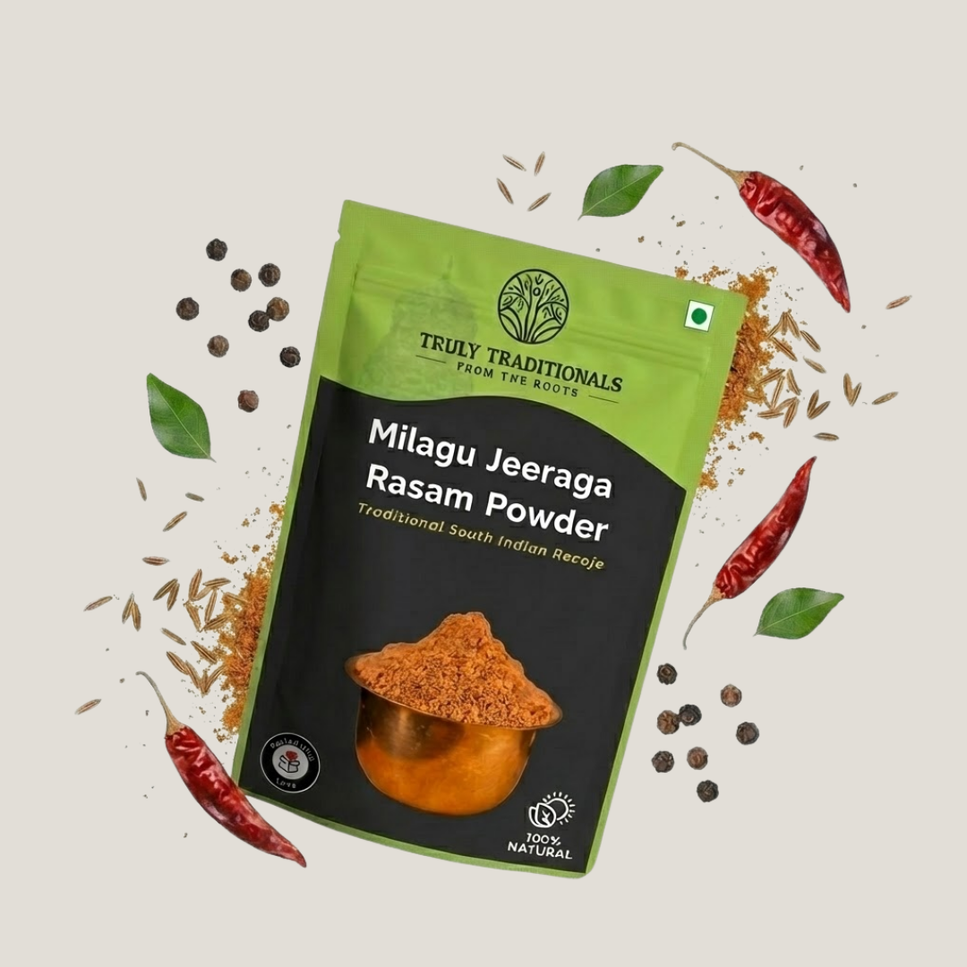 MILAGU JEERAGA RASAM PODI (PEPPER JEERA RASAM POWDER)